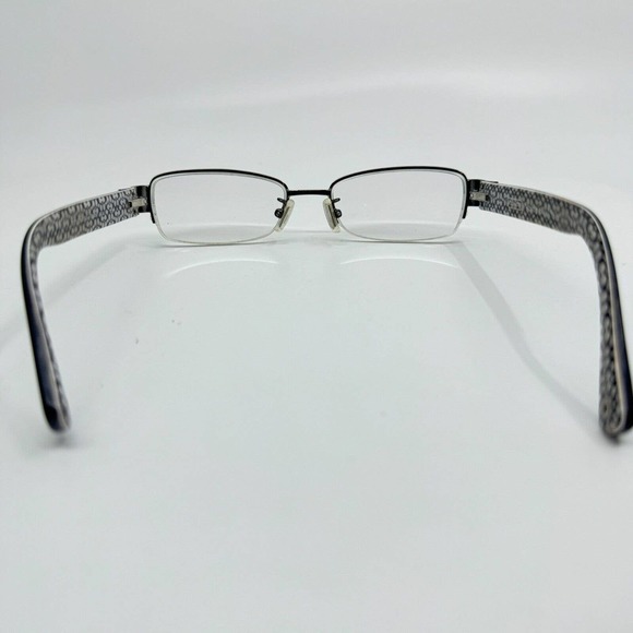 Coach HC 5027B (Cecily) 9081 50-17-135 Silver Half Rim Eyeglasses Frame H9911 - Picture 3 of 8